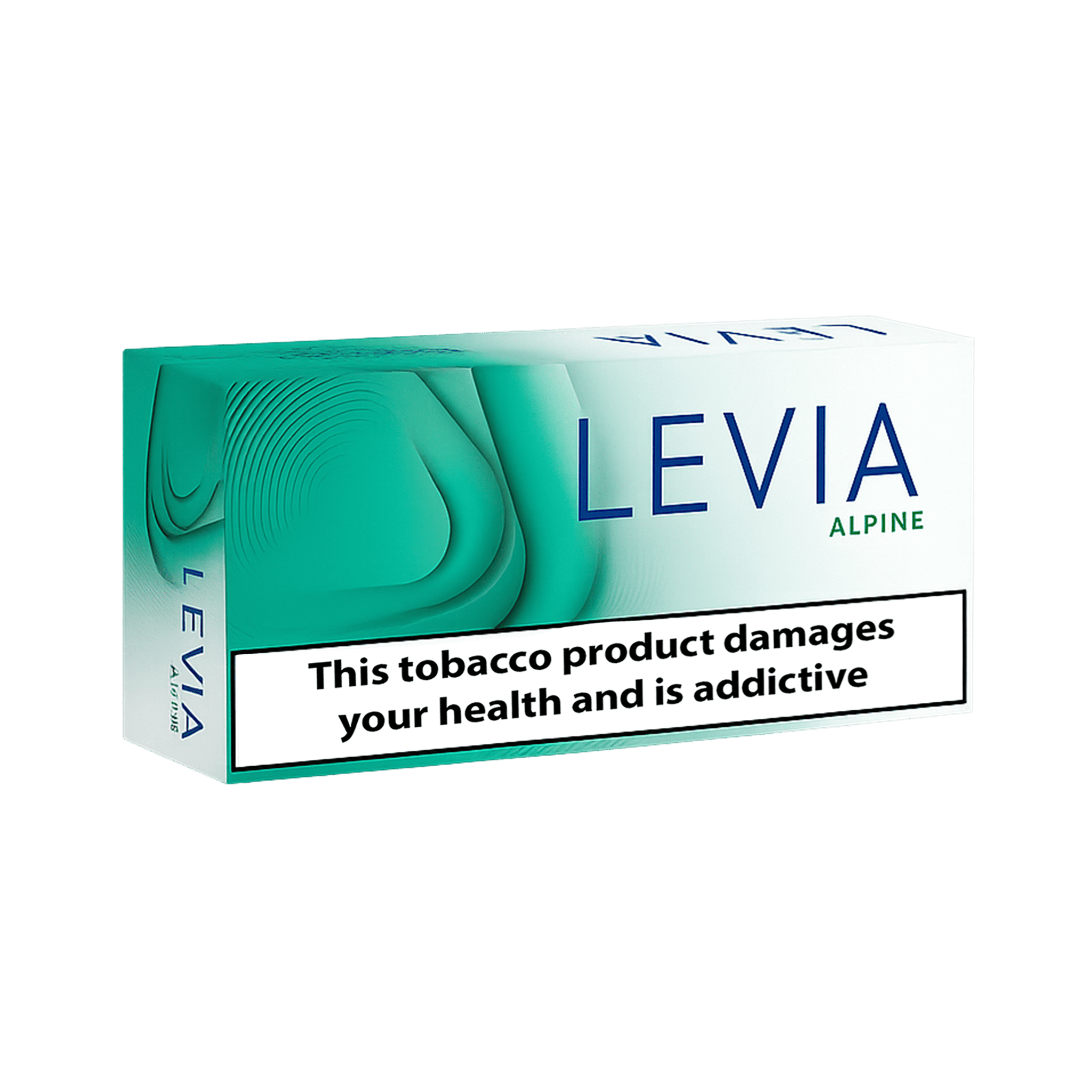 LEVIA Alpine tobacco-free sticks for IQOS ILUMA and ILUMA i – peppermint freshness with strong cooling sensation, worldwide delivery