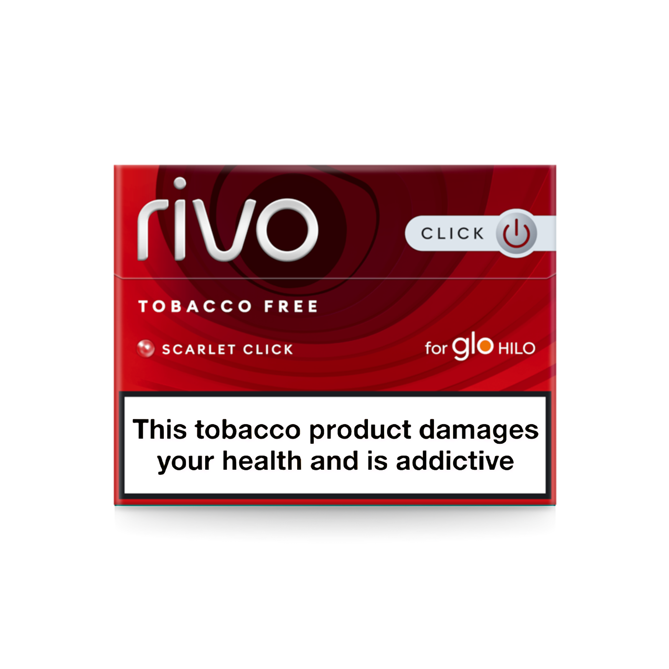 RIVO Scarlet Click sticks pack for glo Hilo and Hilo Plus, tobacco-free rooibos sticks